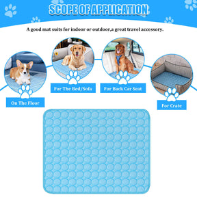 Puppy Blanket For Summer Sleeping Bed Dog Cooling Bed Pet Cooling Mat