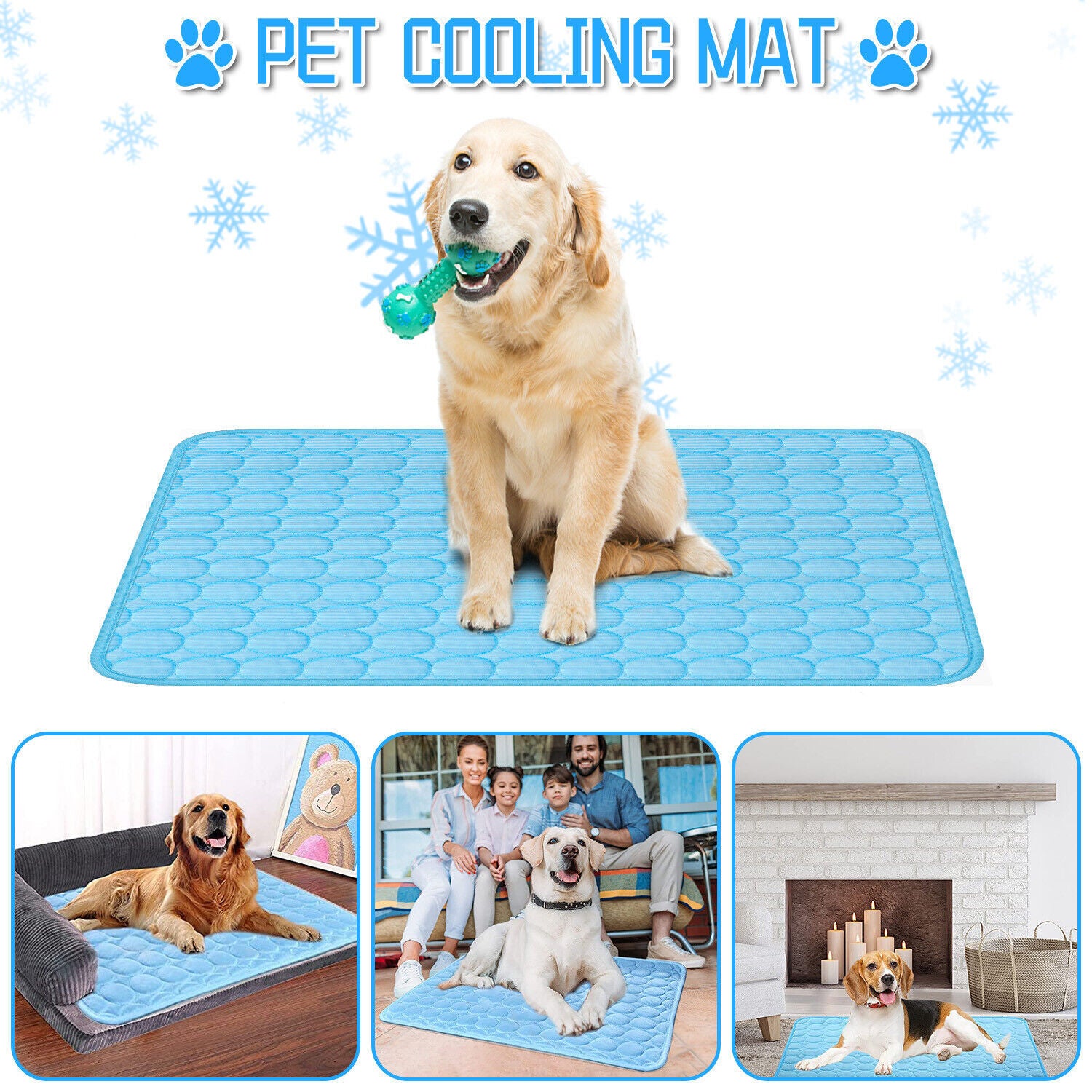 Puppy Blanket For Summer Sleeping Bed Dog Cooling Bed Pet Cooling Mat