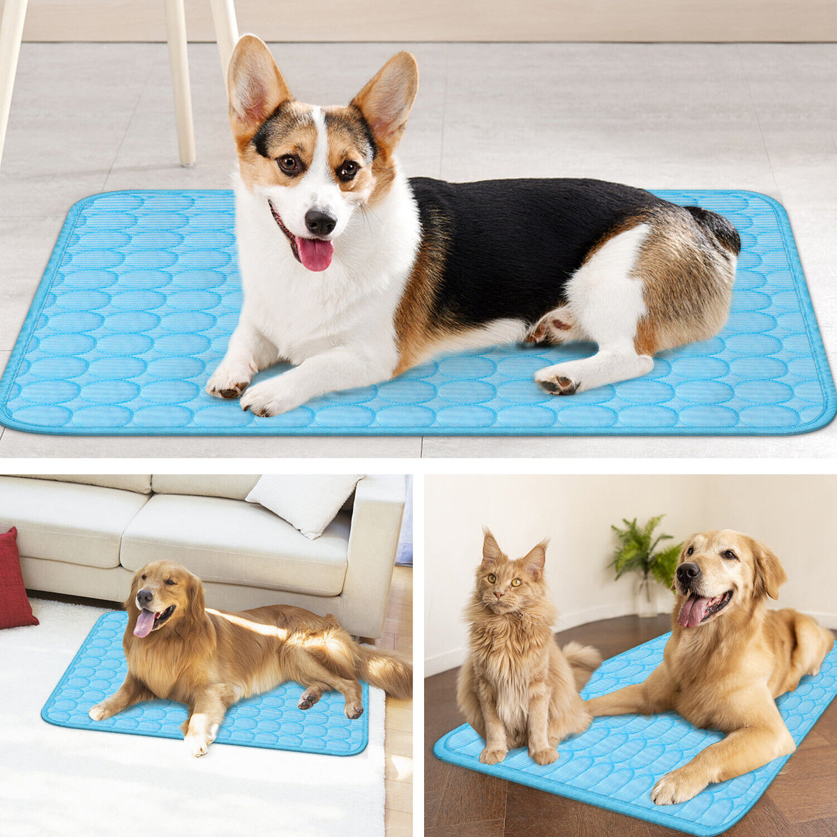 Puppy Blanket For Summer Sleeping Bed Dog Cooling Bed Pet Cooling Mat