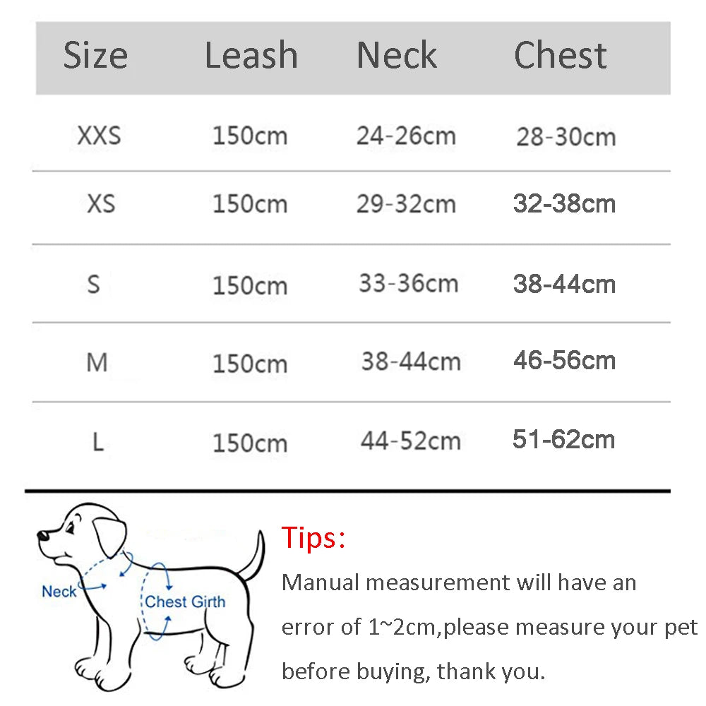 Adjustable Puppy Cat Harness