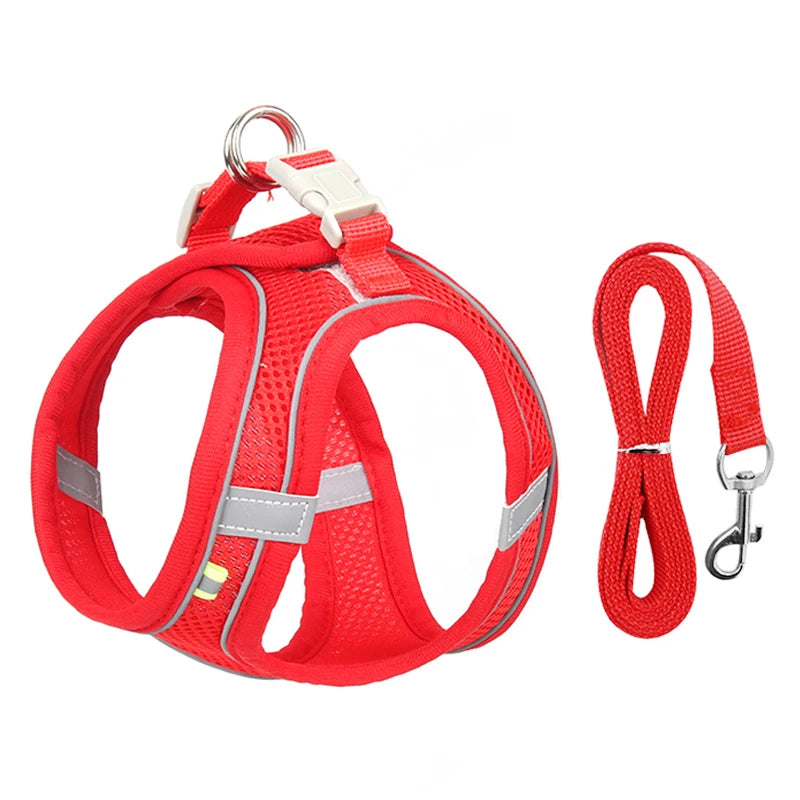 Adjustable Puppy Cat Harness