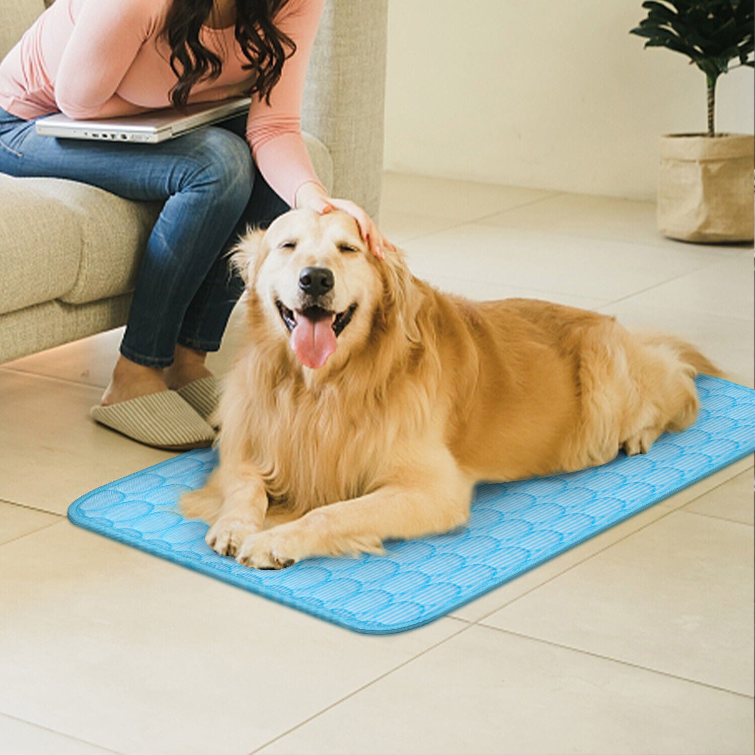 Puppy Blanket For Summer Sleeping Bed Dog Cooling Bed Pet Cooling Mat