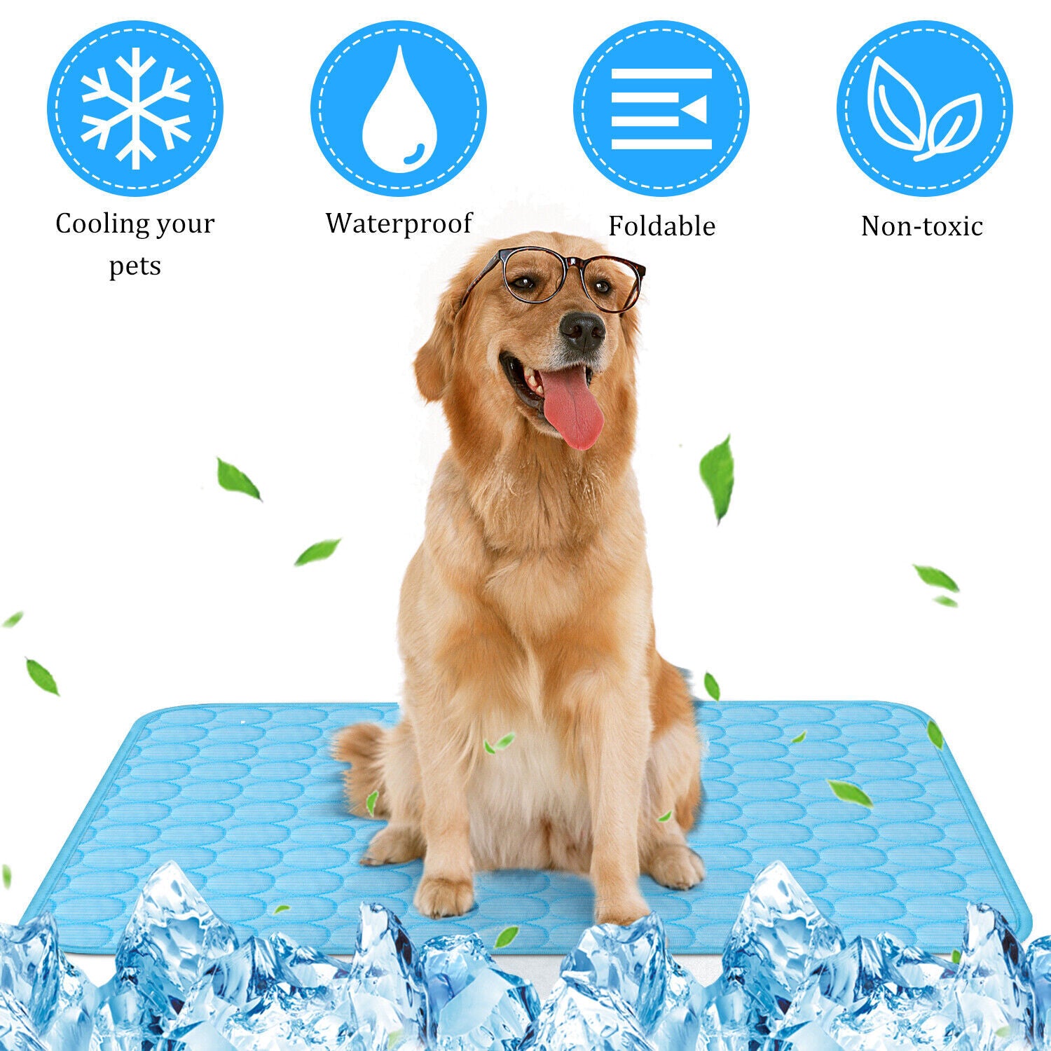 Puppy Blanket For Summer Sleeping Bed Dog Cooling Bed Pet Cooling Mat